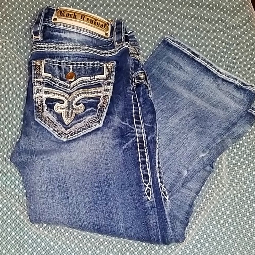 Rock revival boot cut jeans